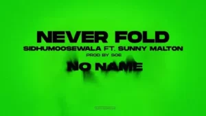 Never Fold Lyrics - Sidhu Moose Wala